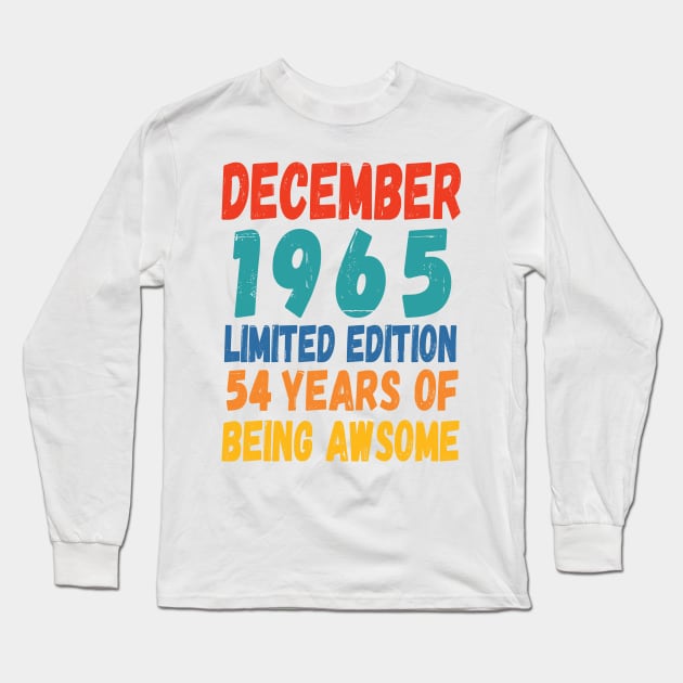 happy birthday Long Sleeve T-Shirt by Khang_Vu